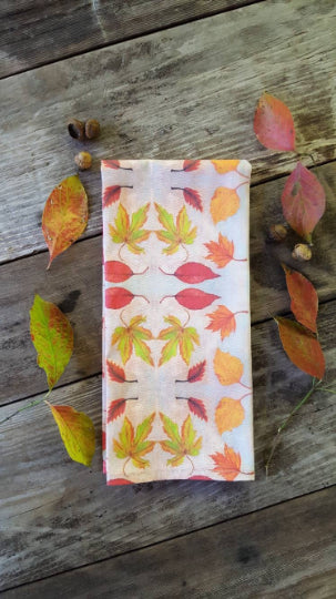 Autumn Leaves Tea Towel