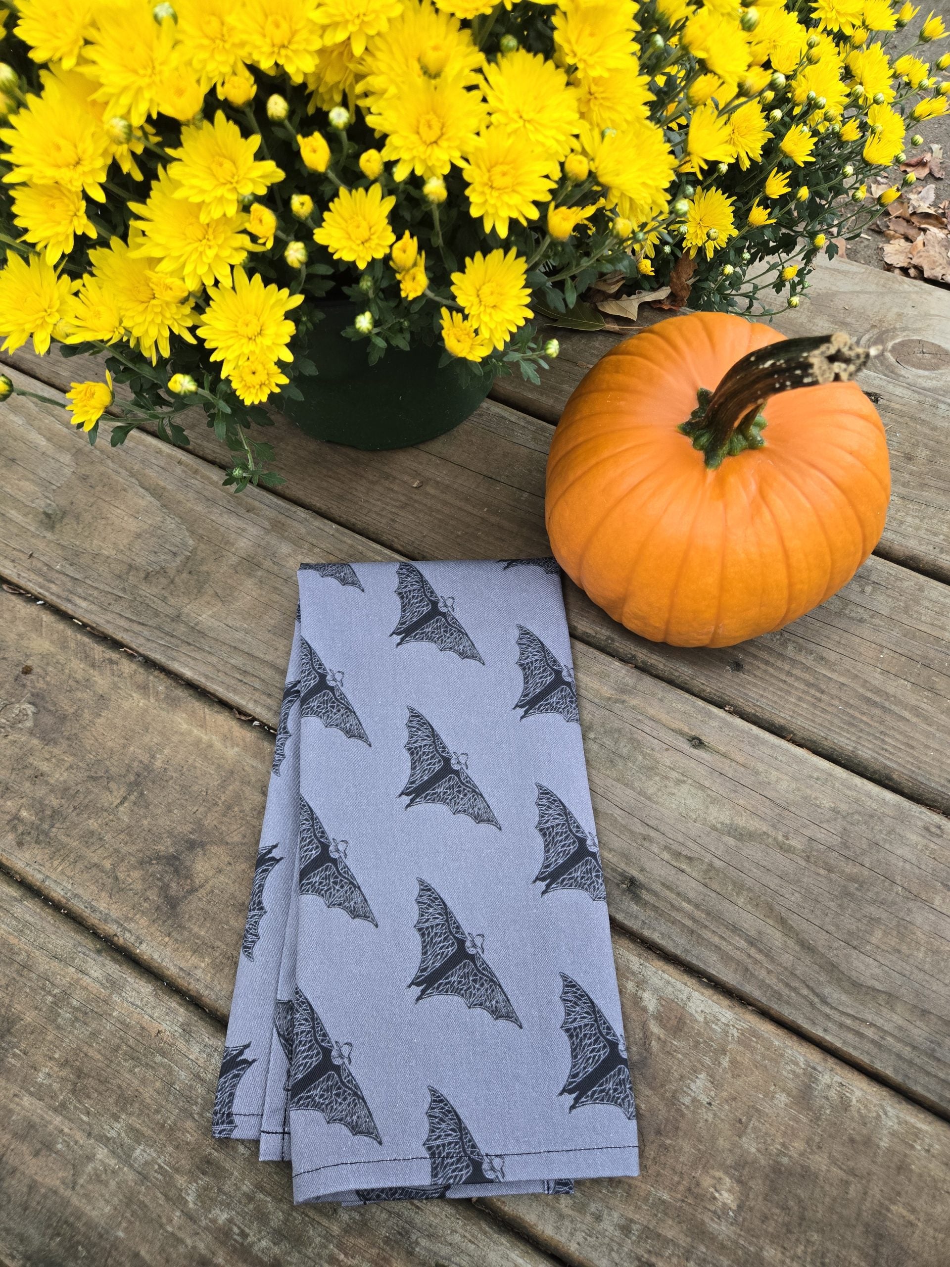 Bat Tea Towel