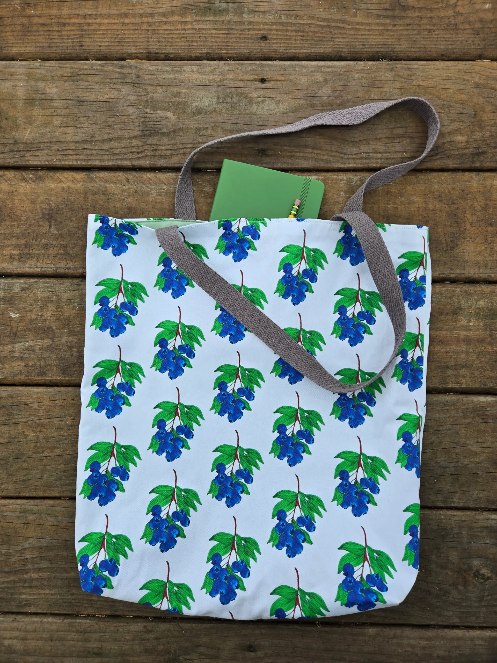 Blueberry Tote Bag