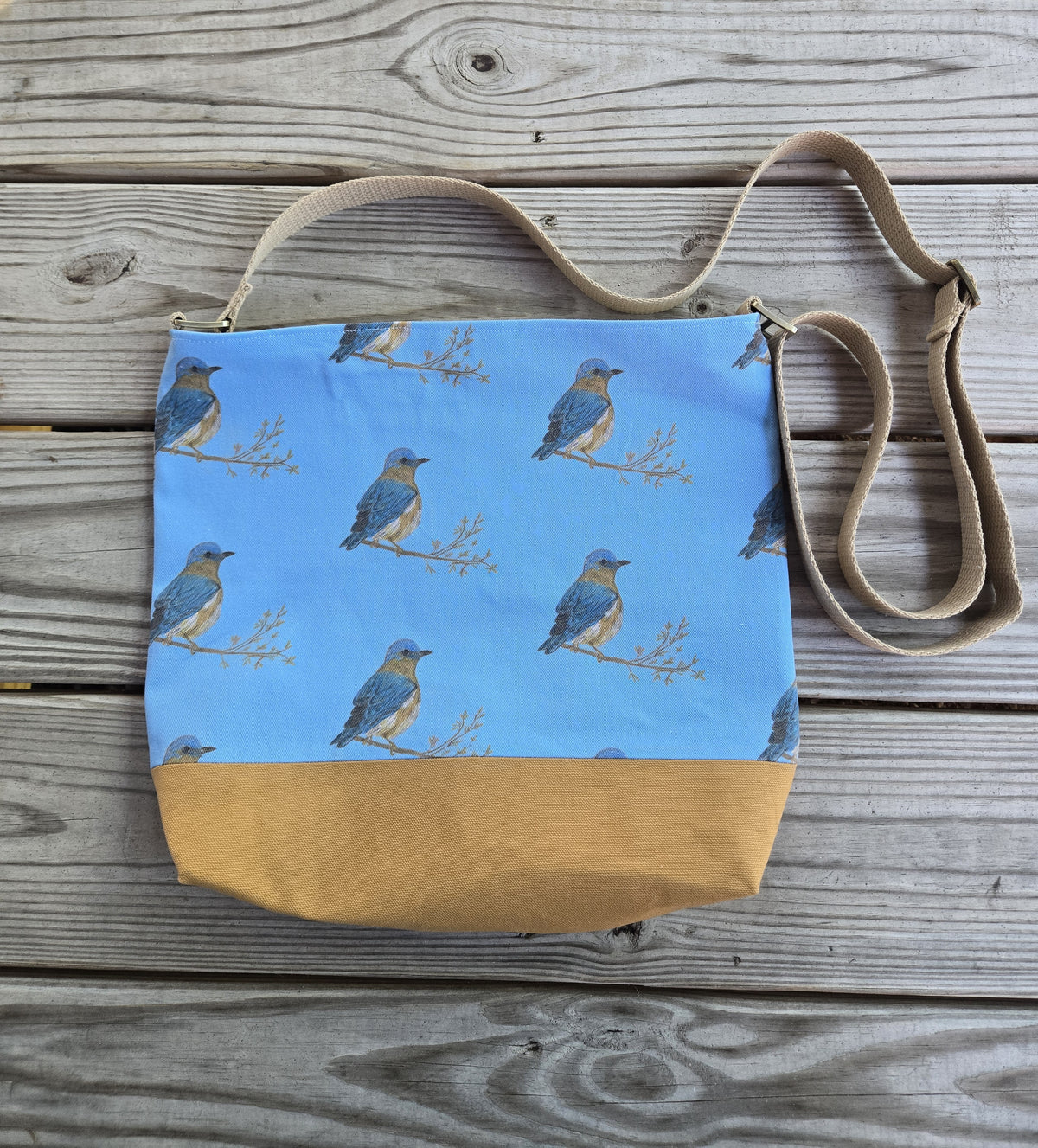 Bluebird Tote Bag