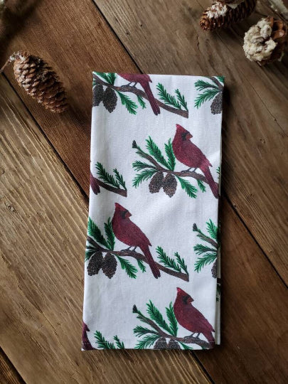 Cardinal Tea Towel