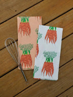 Carrot Tea Towel