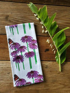 Coneflower Tea Towel