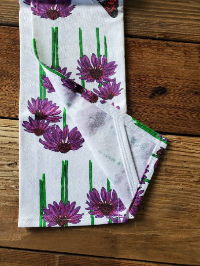 Coneflower Tea Towel