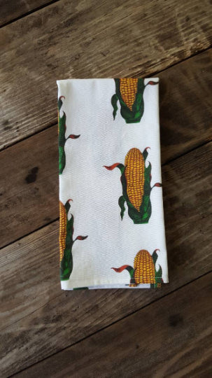 Corn Tea Towel