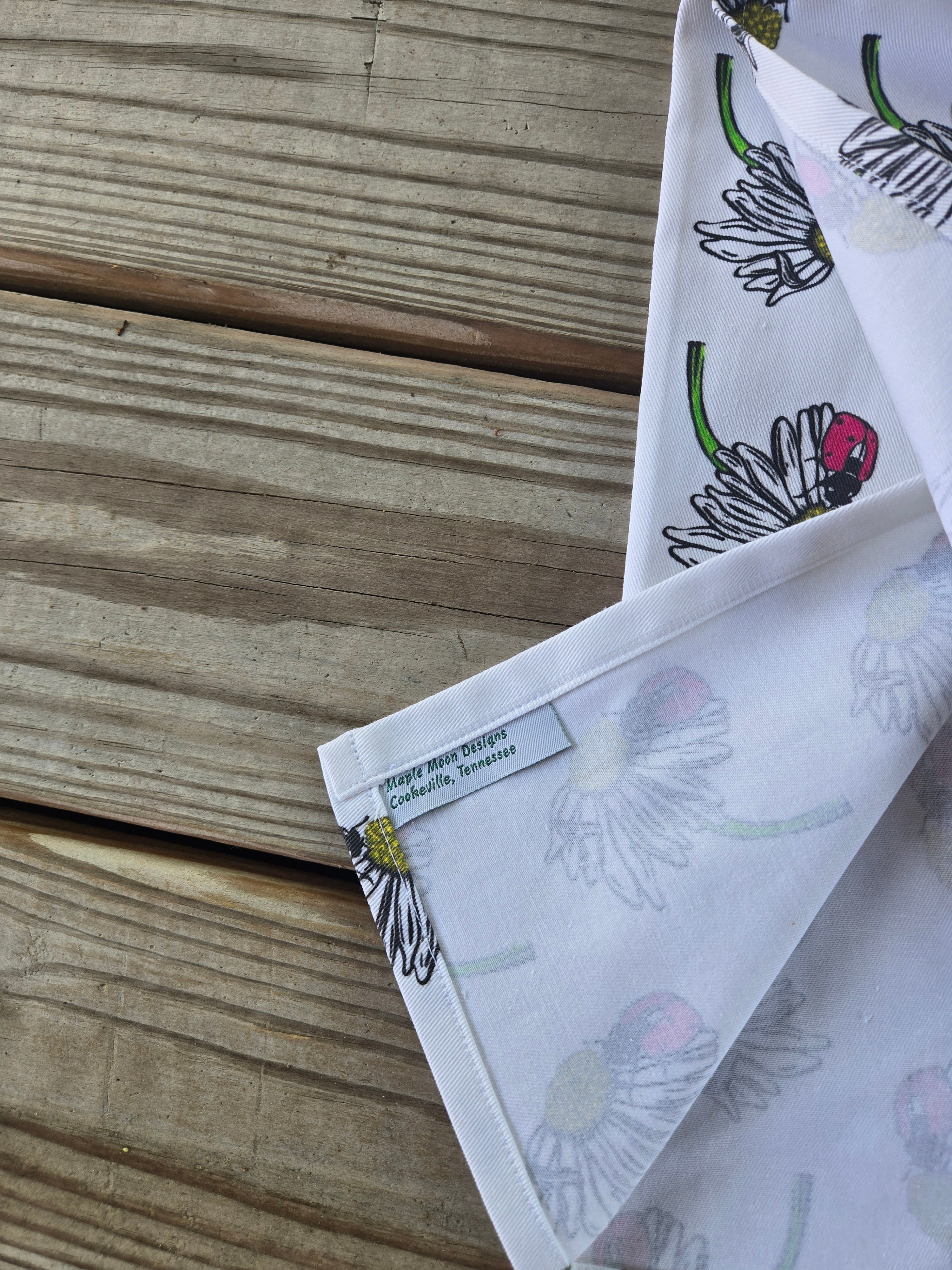 Daisy Tea Towel