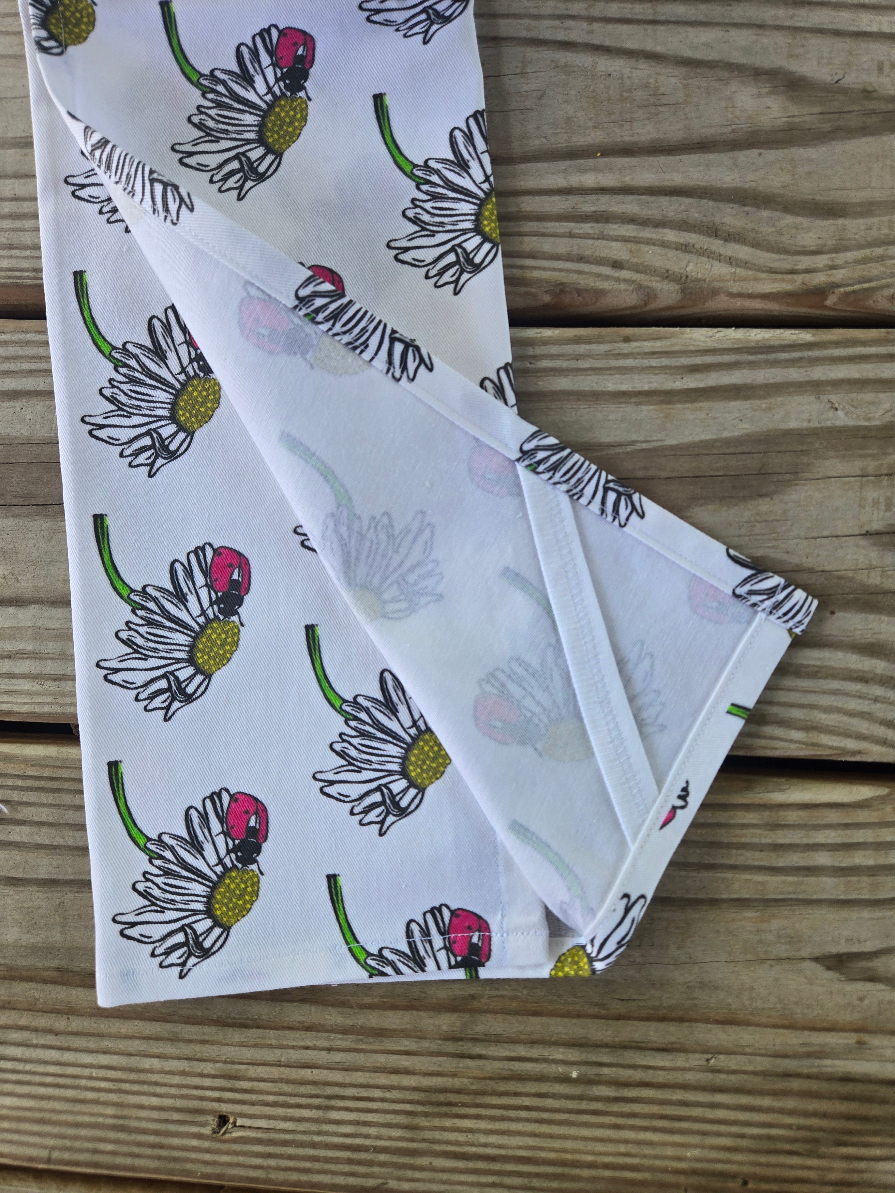Daisy Tea Towel