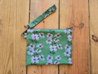 Dogwood Wristlet Zipper Pouch