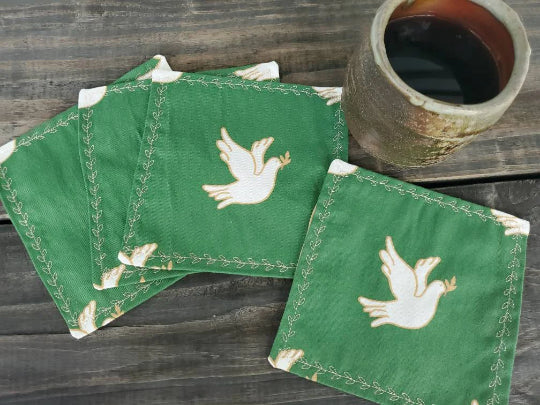 Dove Cocktail Napkin Set