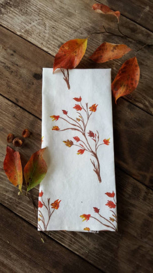 Fall Maple Tree Tea Towel