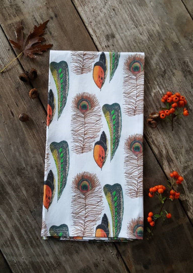 Feather Tea Towel