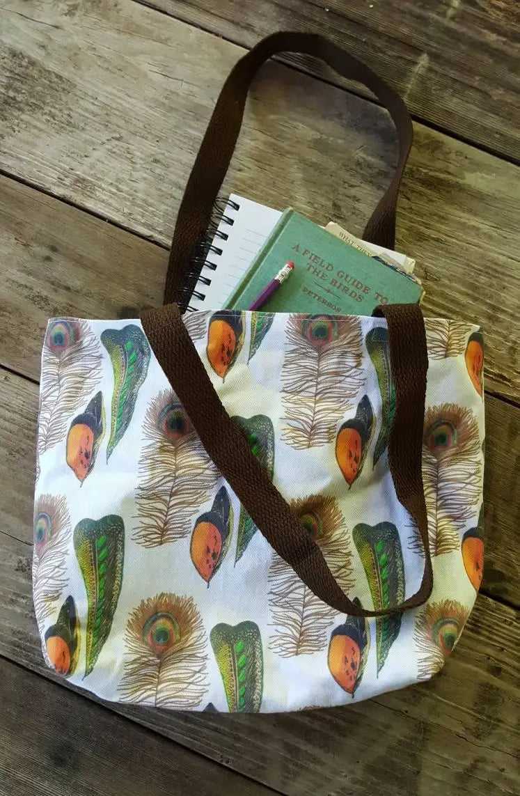 Feather Tote Bag