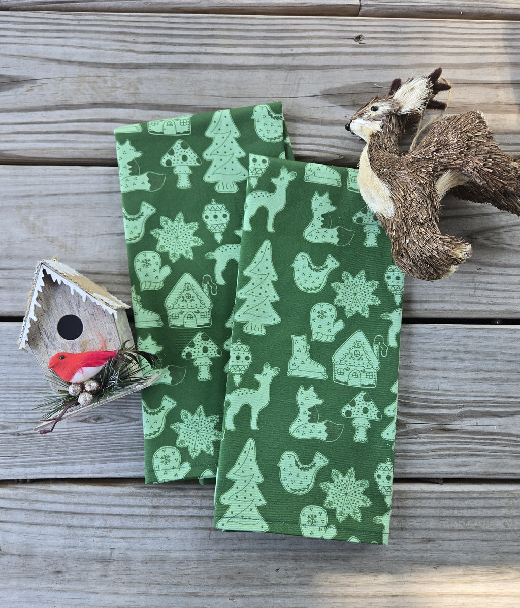 Gingerbread Tea Towel