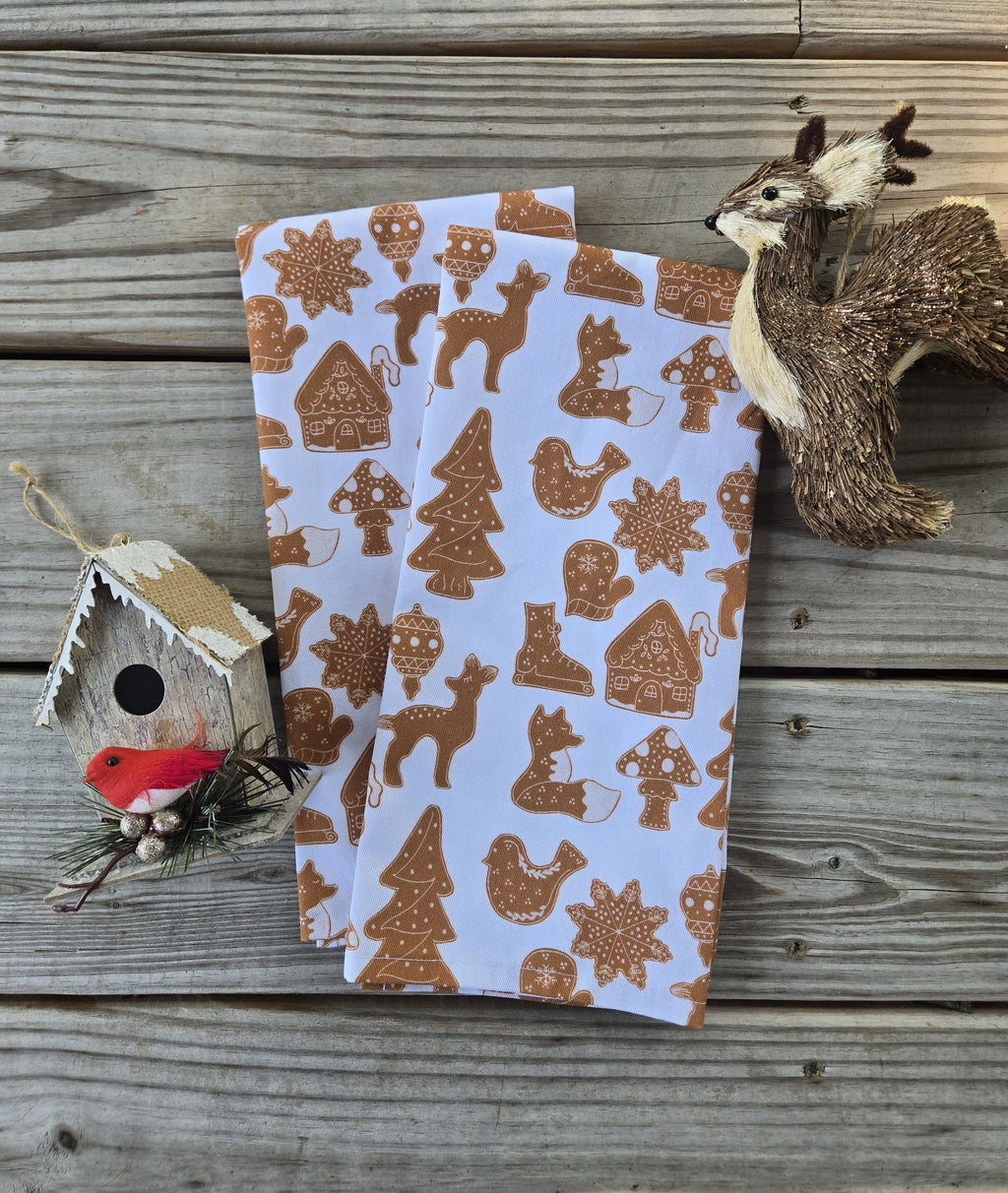 Gingerbread Tea Towel