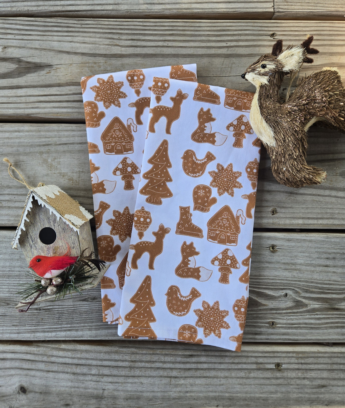 Gingerbread Tea Towel