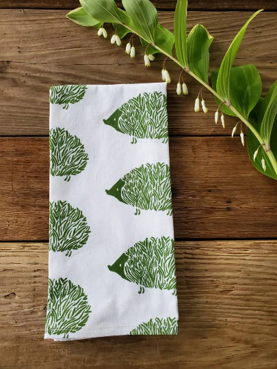Hedgehog Tea Towel