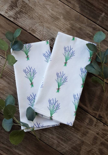 Lavender Tea Towel