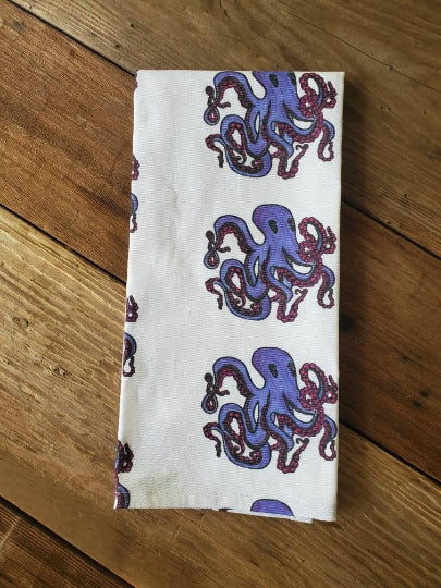 Octopus Tea Towel