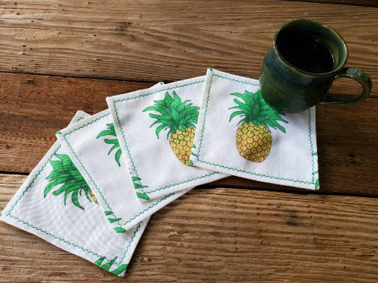 Pineapple Cocktail Napkin Set