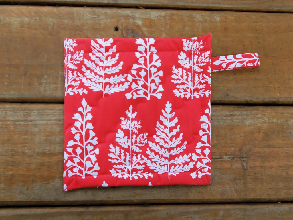 Snow Tree Pot Holder