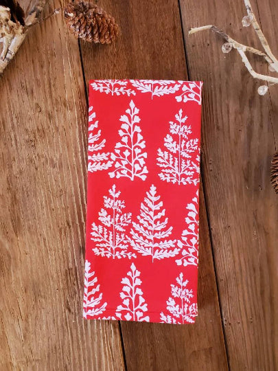 Snow Tree Tea Towel