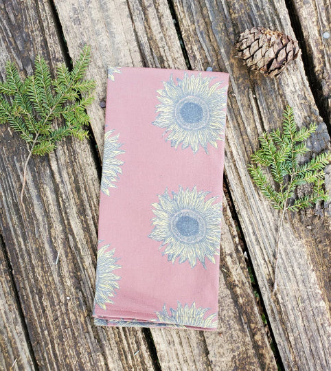 Sunflower Tea Towel