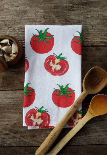 Tomato Tea Towel