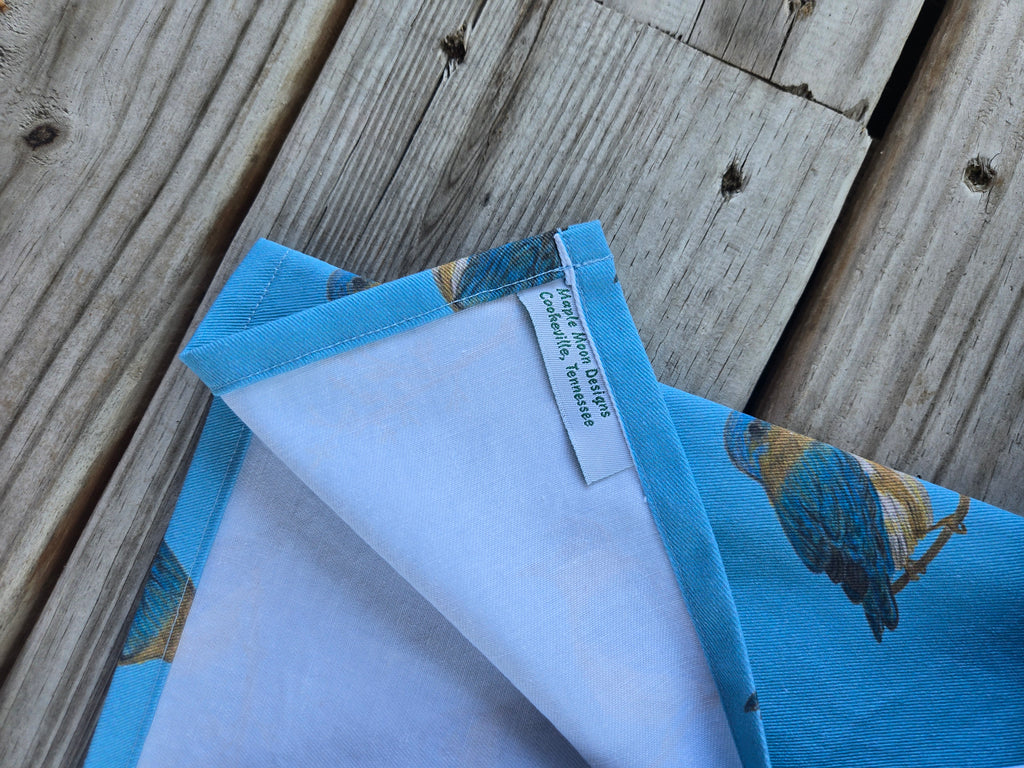 Bluebird Tea Towel