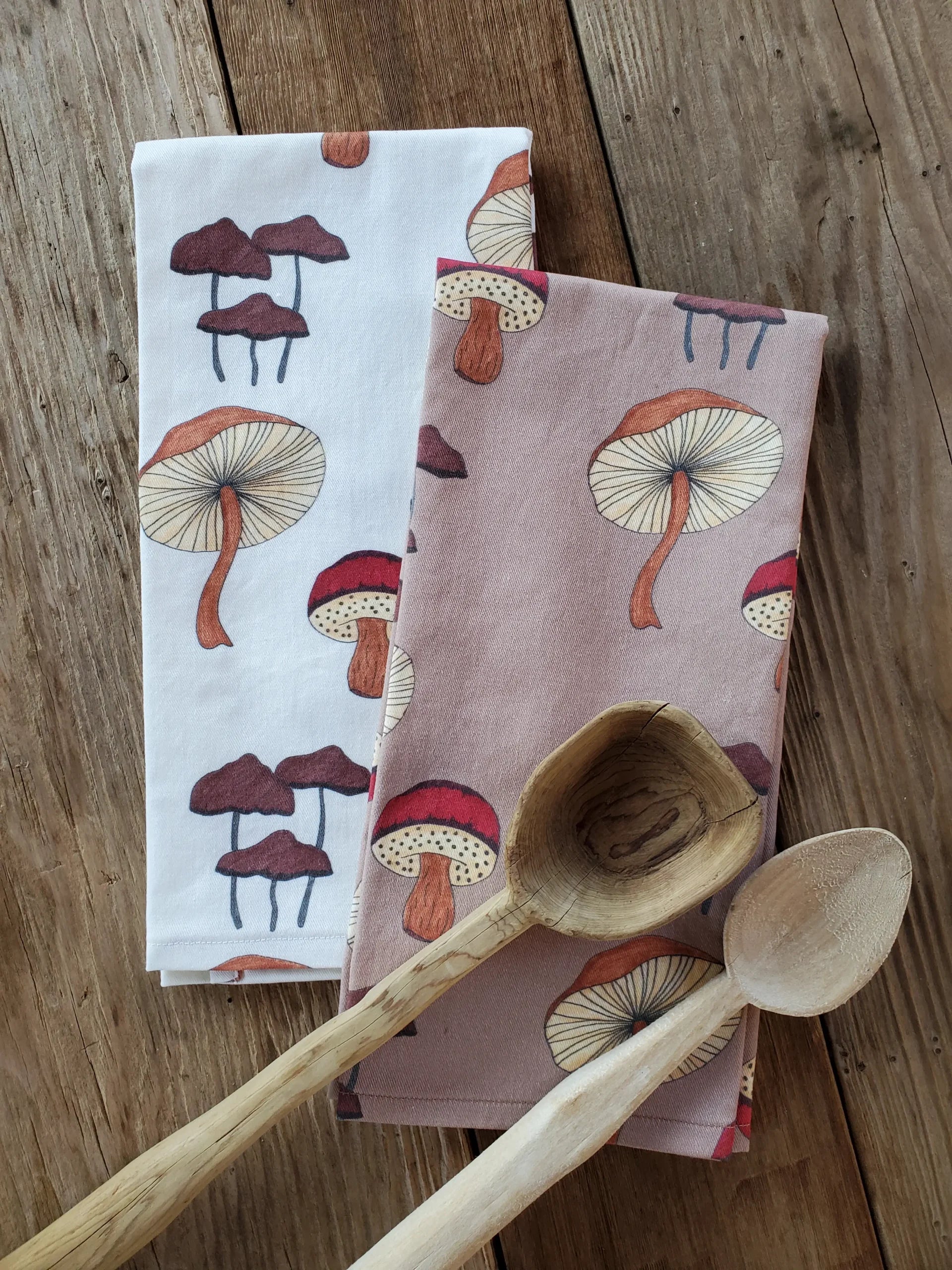 Mushroom Tea Towel