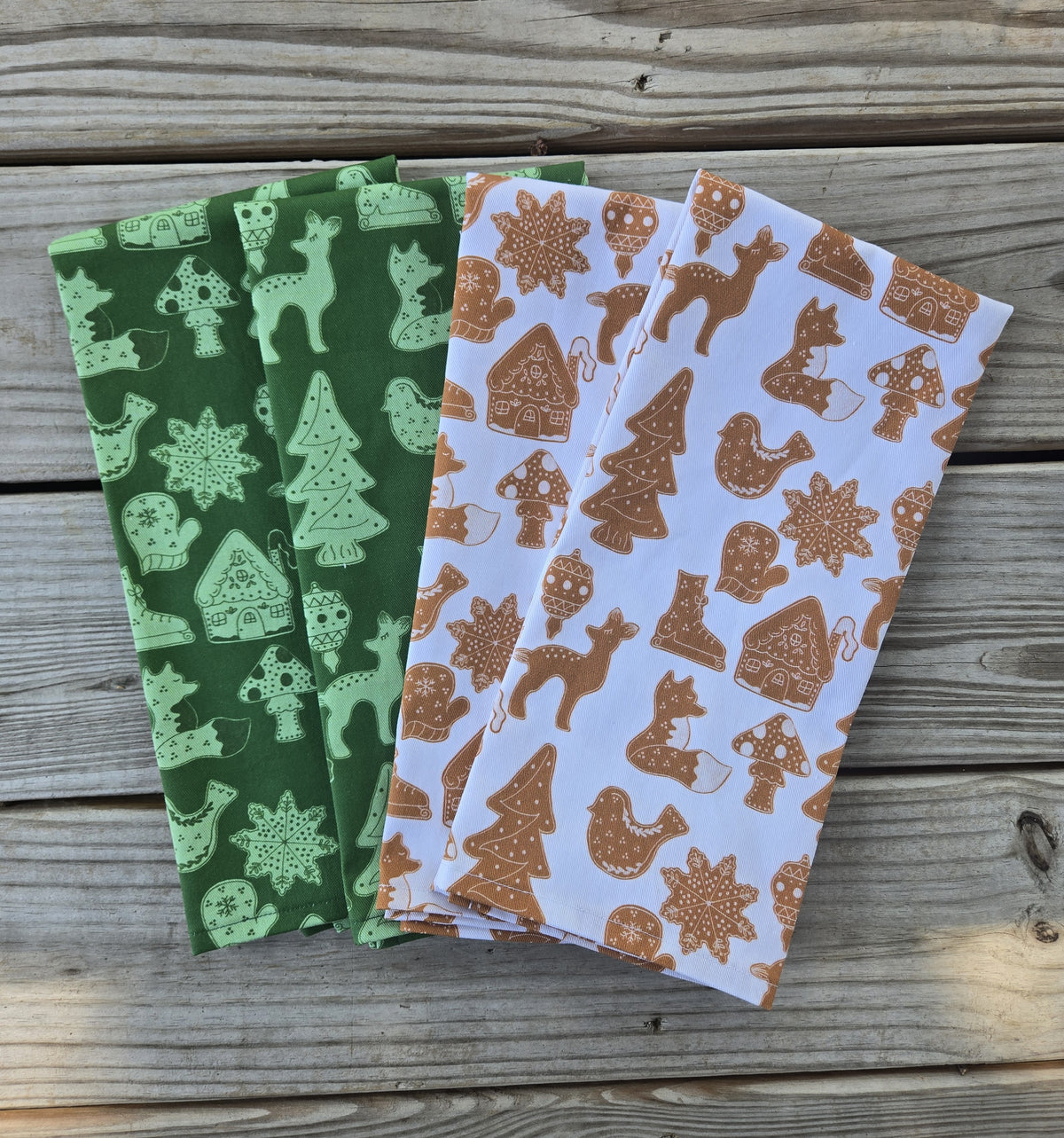 Gingerbread Tea Towel
