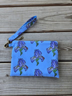 Iris Wristlet Zipper pouch
