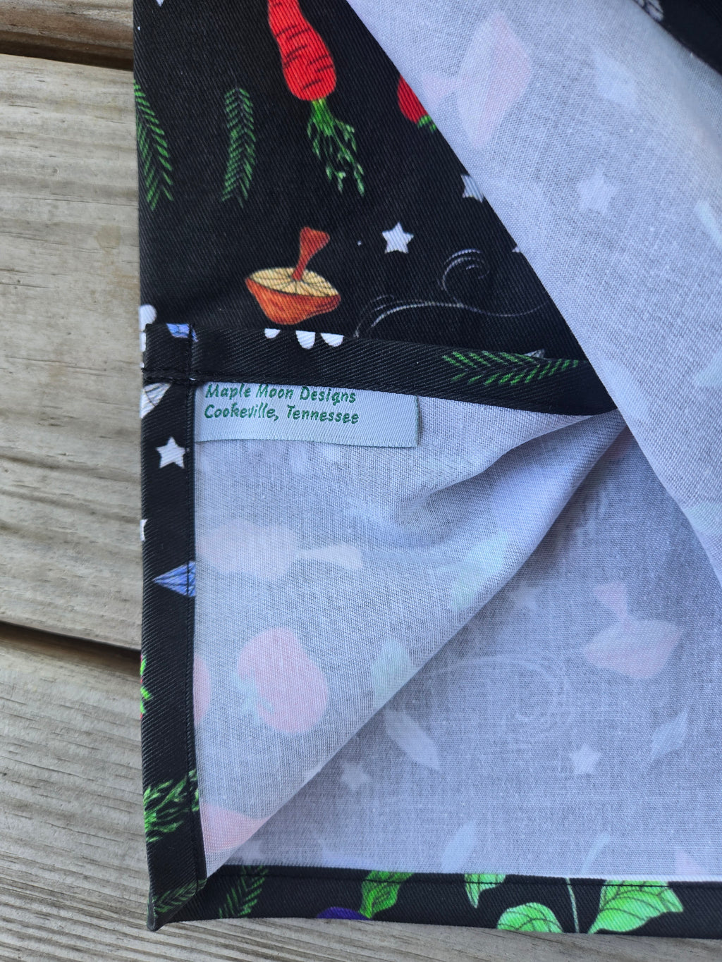 Veggie Moon Tea Towel