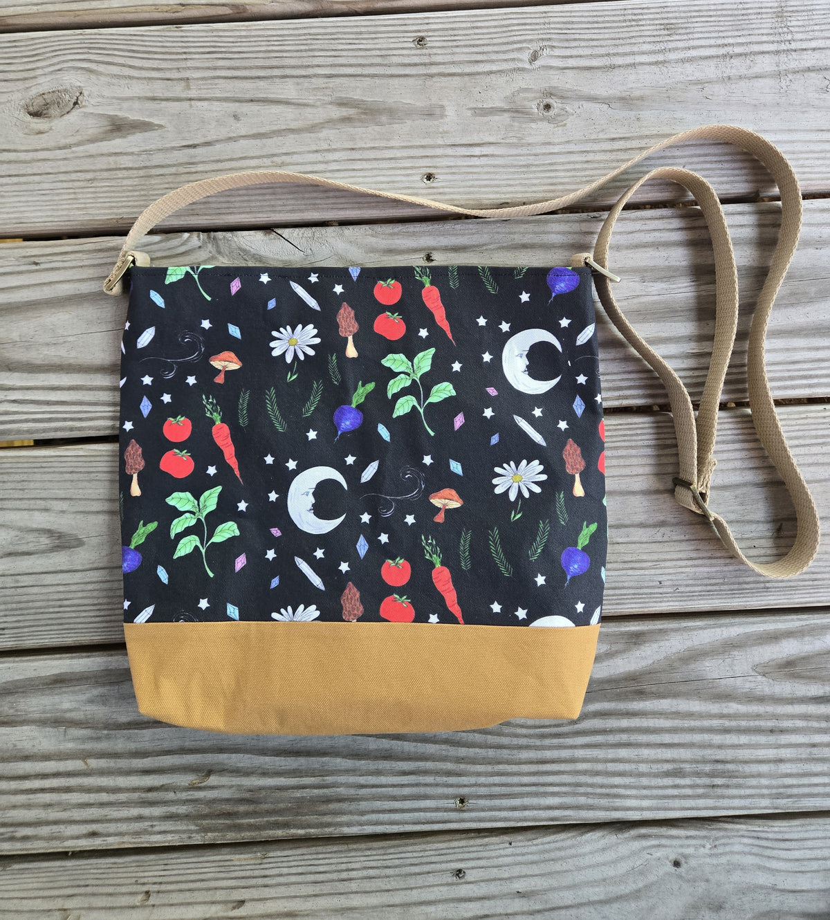 Veggie Moon Tote Bag
